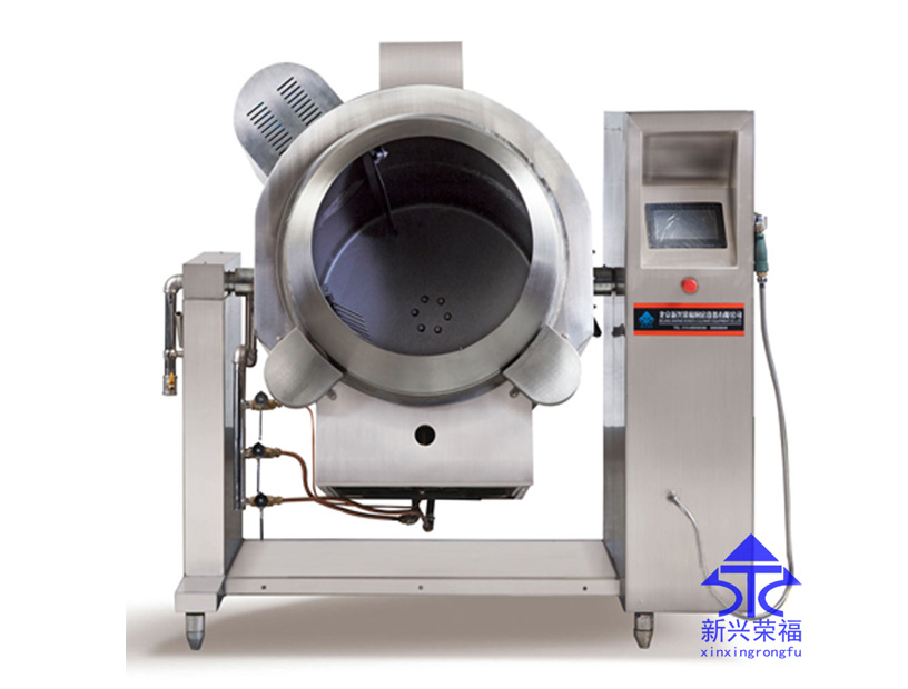自動旋轉(zhuǎn)炒制機(jī)，大型自動炒菜機(jī)